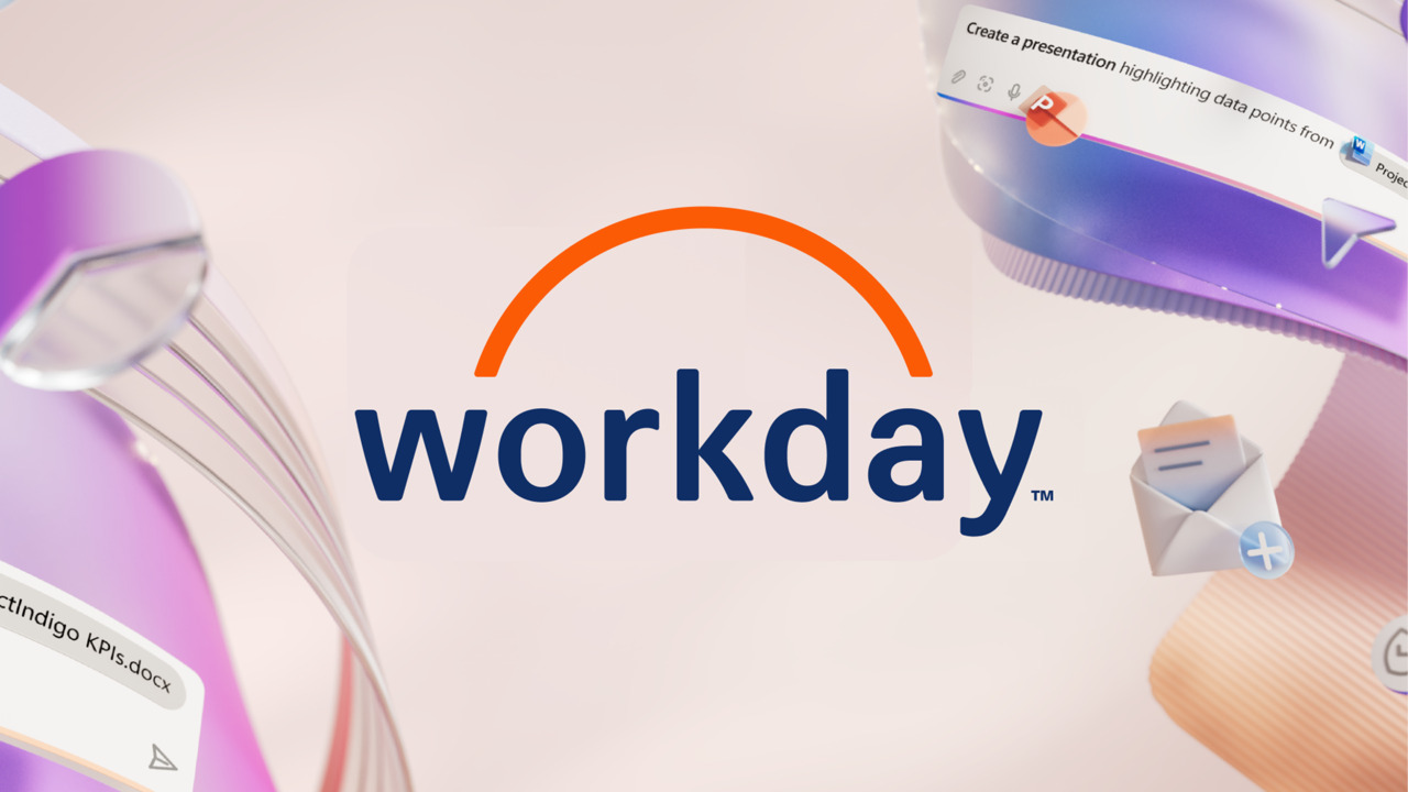 Play the Workday Everywhere Microsoft 365 Copilot video.