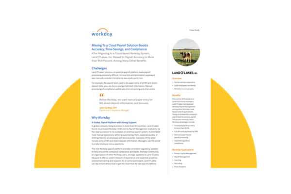 Payroll Resources | Workday