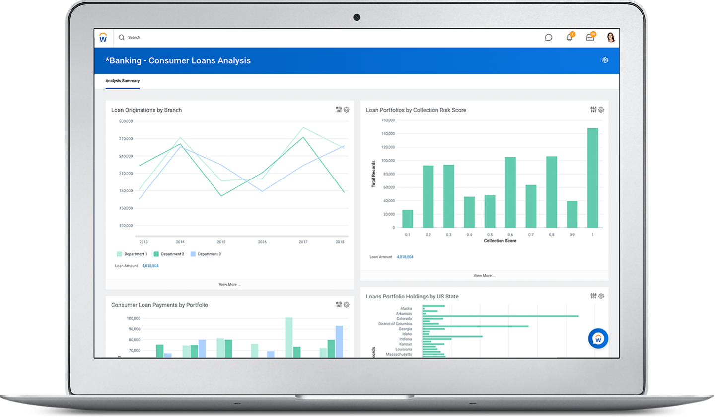 Prism Analytics Data Hub Banking Use Case Workday US