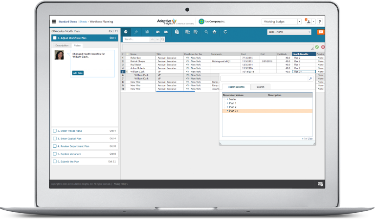 Strategic and Operational Workforce Planning Software | Workday CA